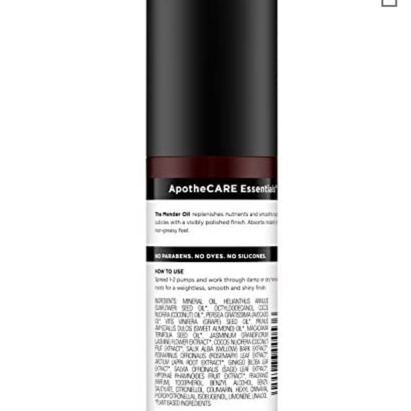 COPY - The Mender Hair repair Oil, - Picture 2 of 2